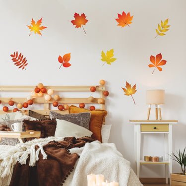 Fall Leaves Wall Decals